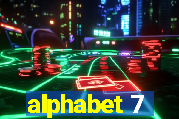 alphabet 7